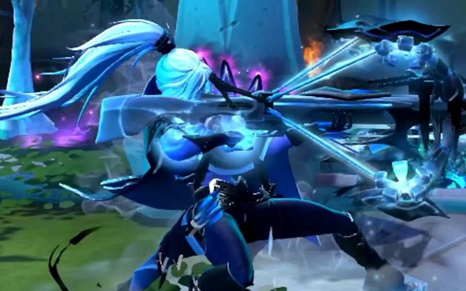 Дровка с арканой в Dota 2
